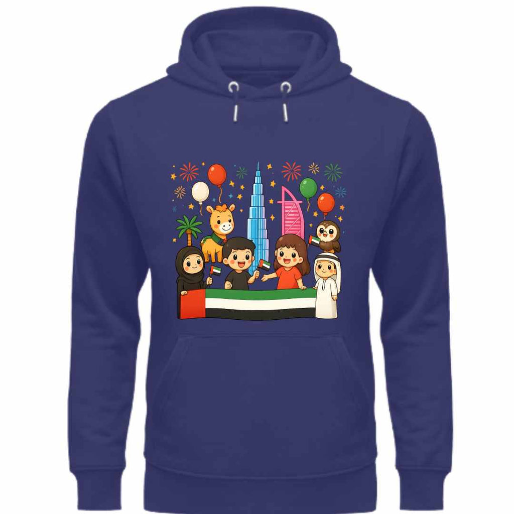 Cute UAE Celebration Hoodie for Kids