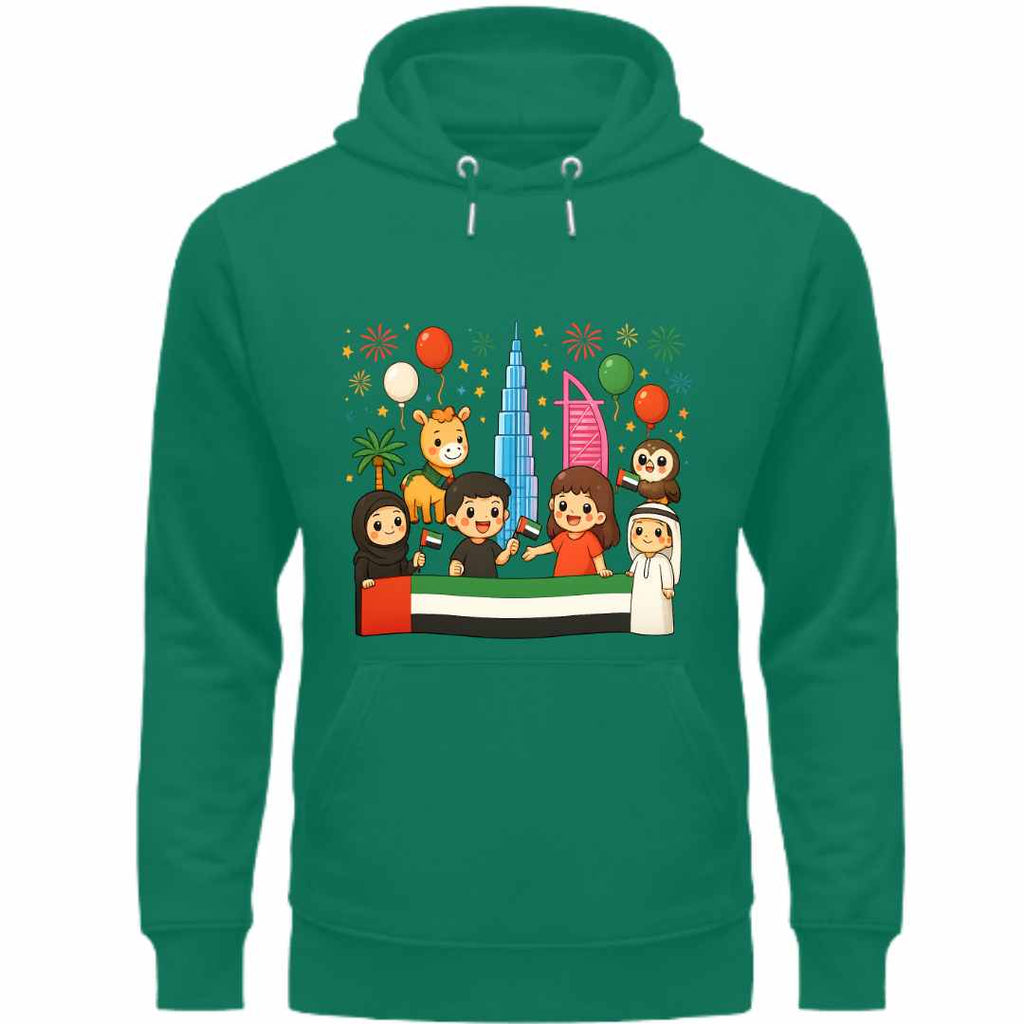 Cute UAE Celebration Hoodie for Kids