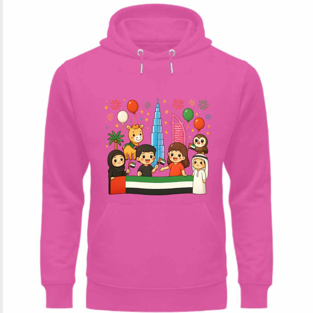 Cute UAE Celebration Hoodie for Kids