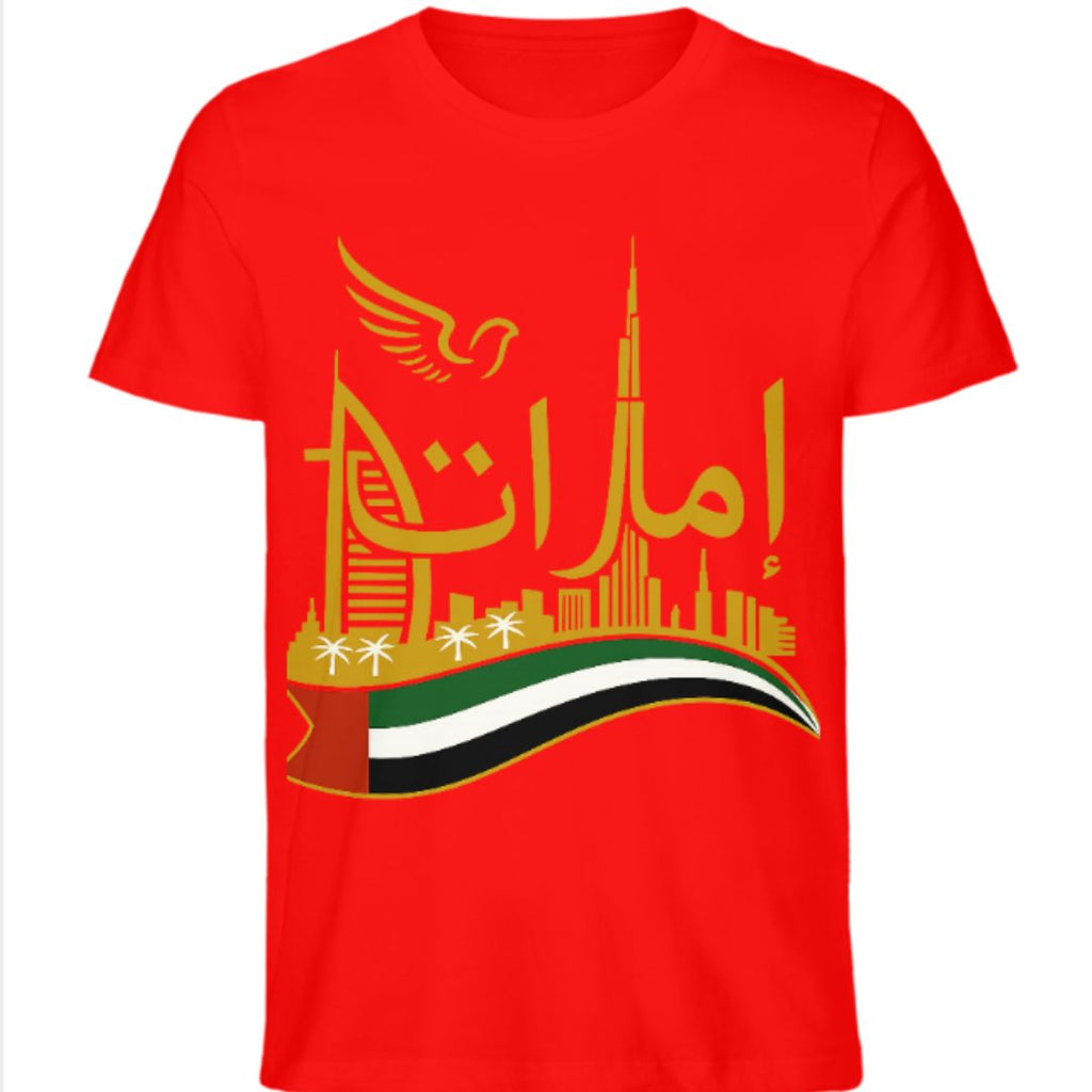 UAE Golden Heritage Skyline Graphic Tee