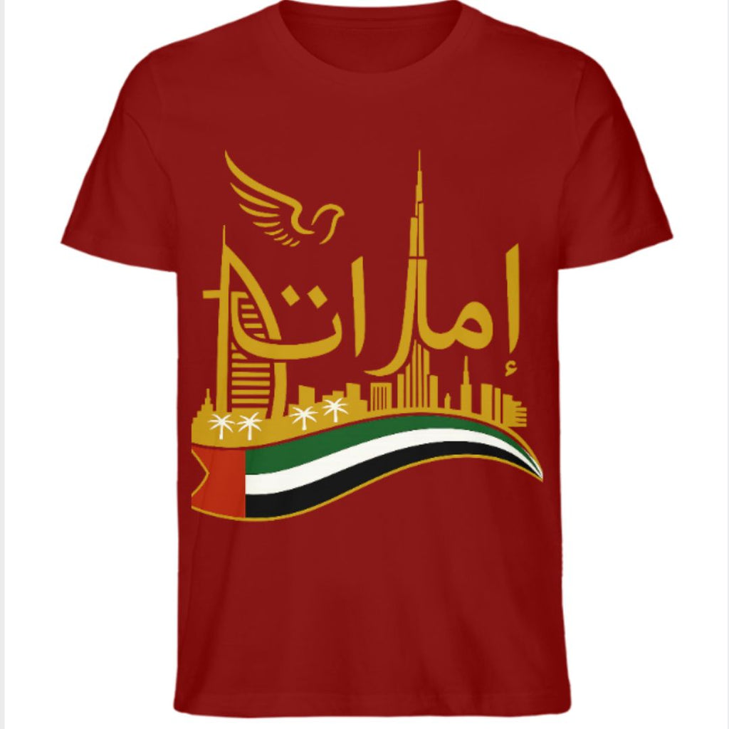 UAE Golden Heritage Skyline Graphic Tee
