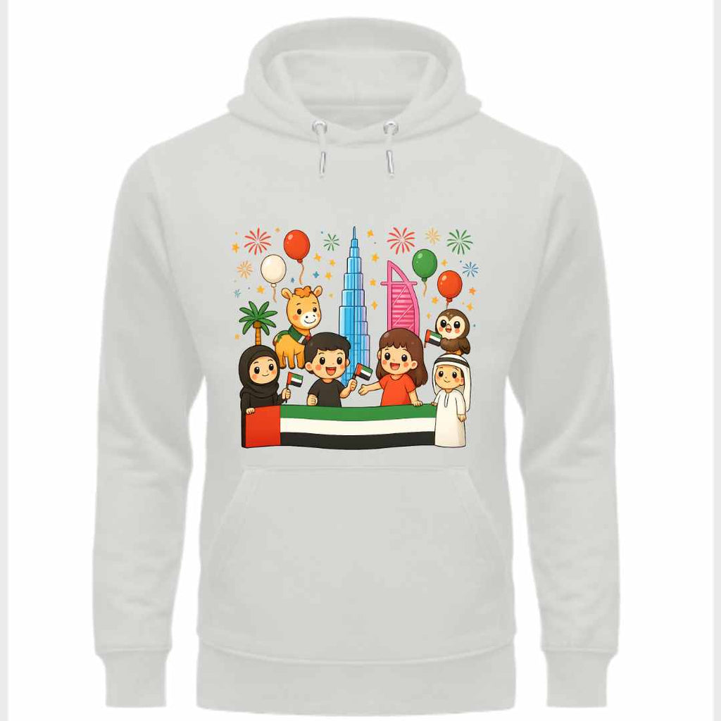 Cute UAE Celebration Hoodie for Kids