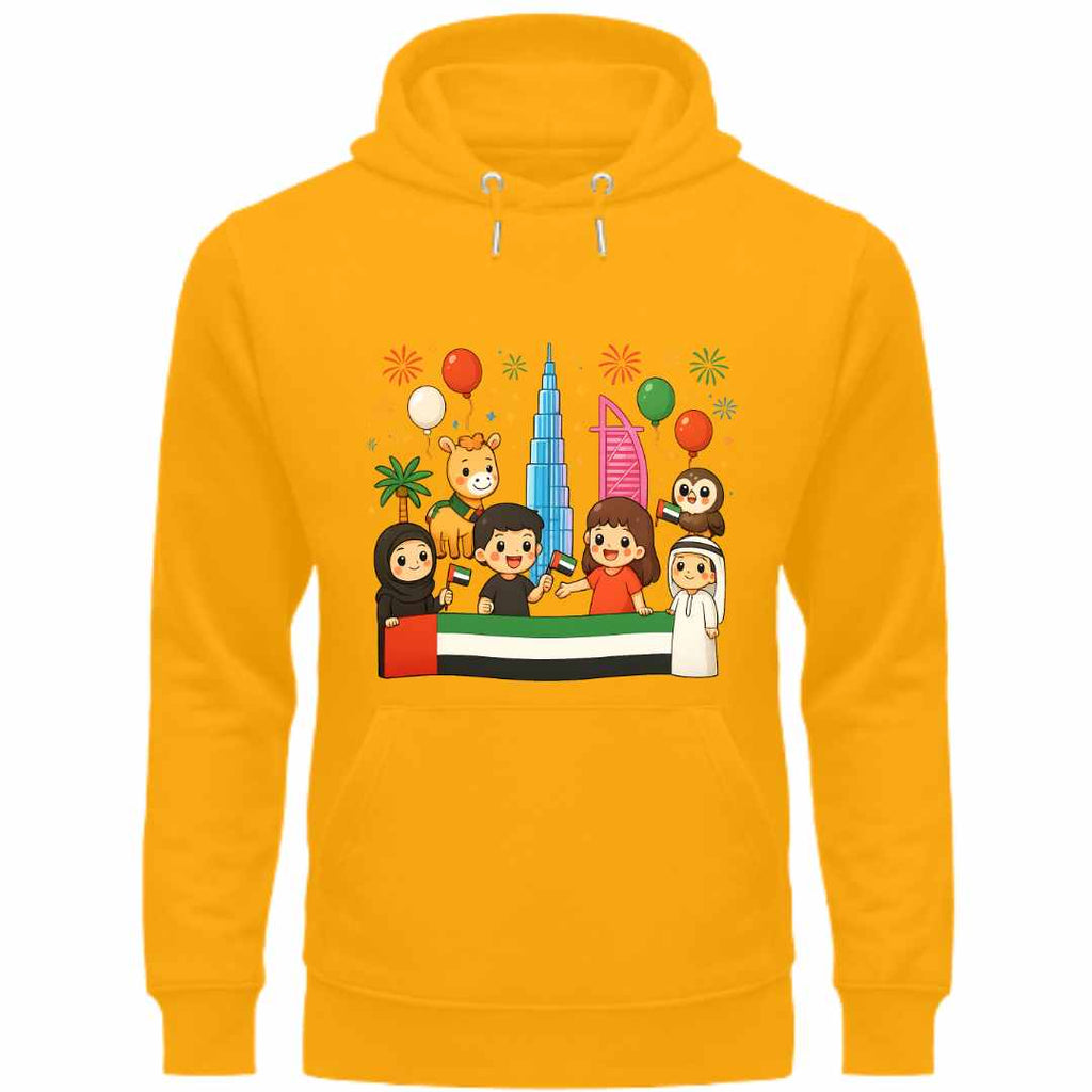 Cute UAE Celebration Hoodie for Kids