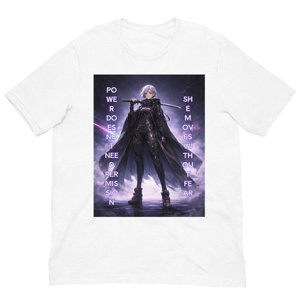 Cyber Ronin Statement T-Shirt – Power Moves Without Fear