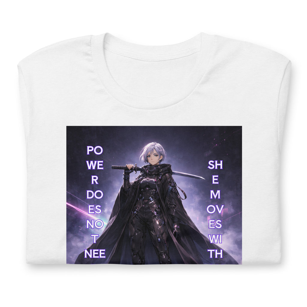 Cyber Ronin Statement T-Shirt – Power Moves Without Fear
