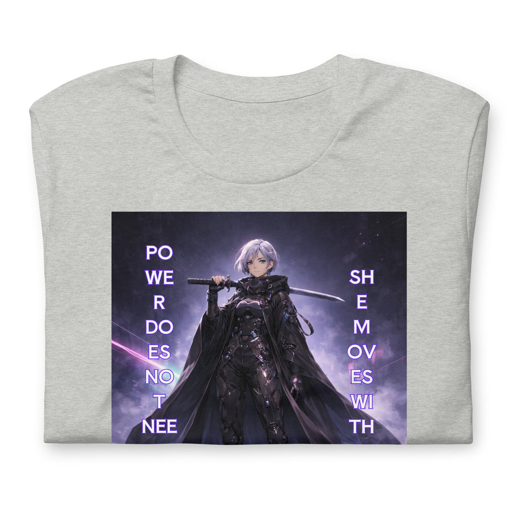 Cyber Ronin Statement T-Shirt – Power Moves Without Fear