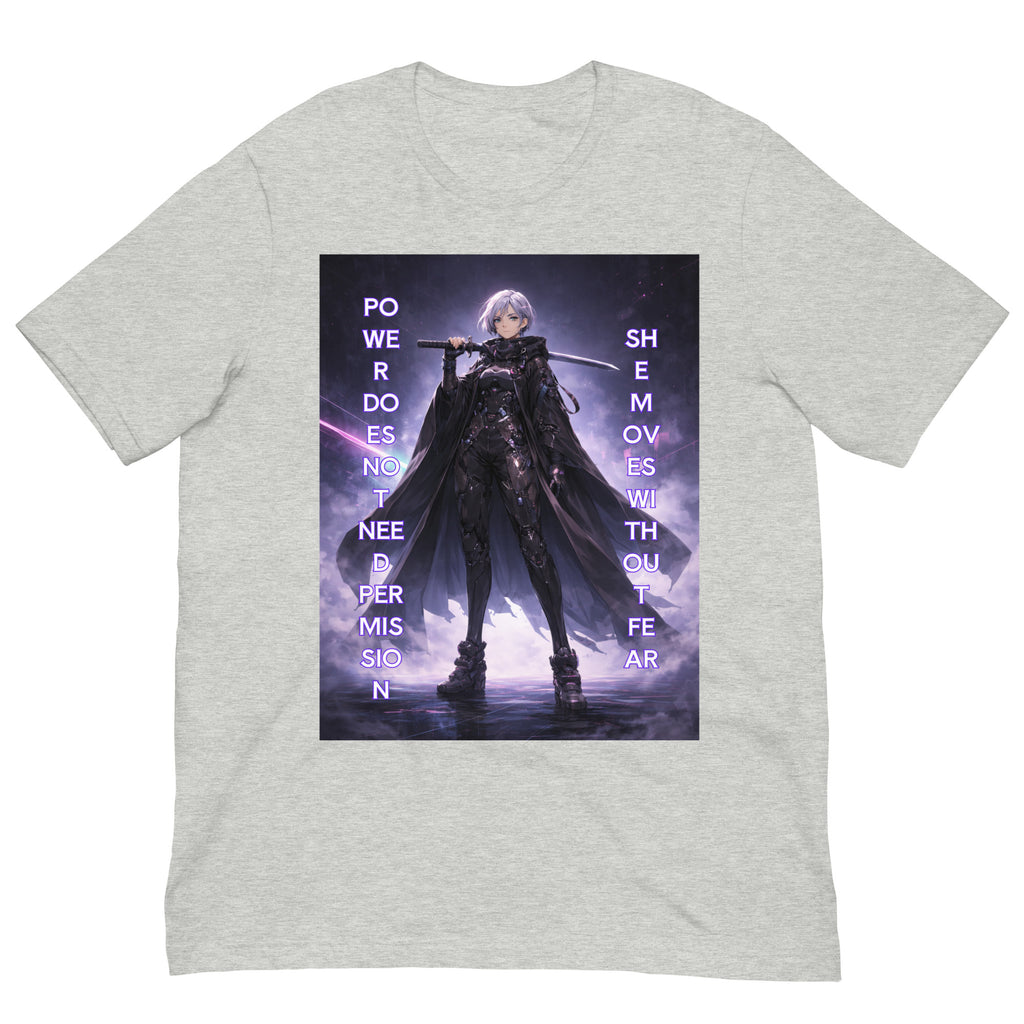 Cyber Ronin Statement T-Shirt – Power Moves Without Fear