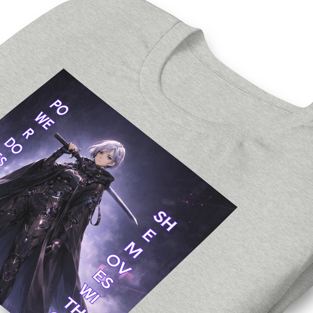 Cyber Ronin Statement T-Shirt – Power Moves Without Fear