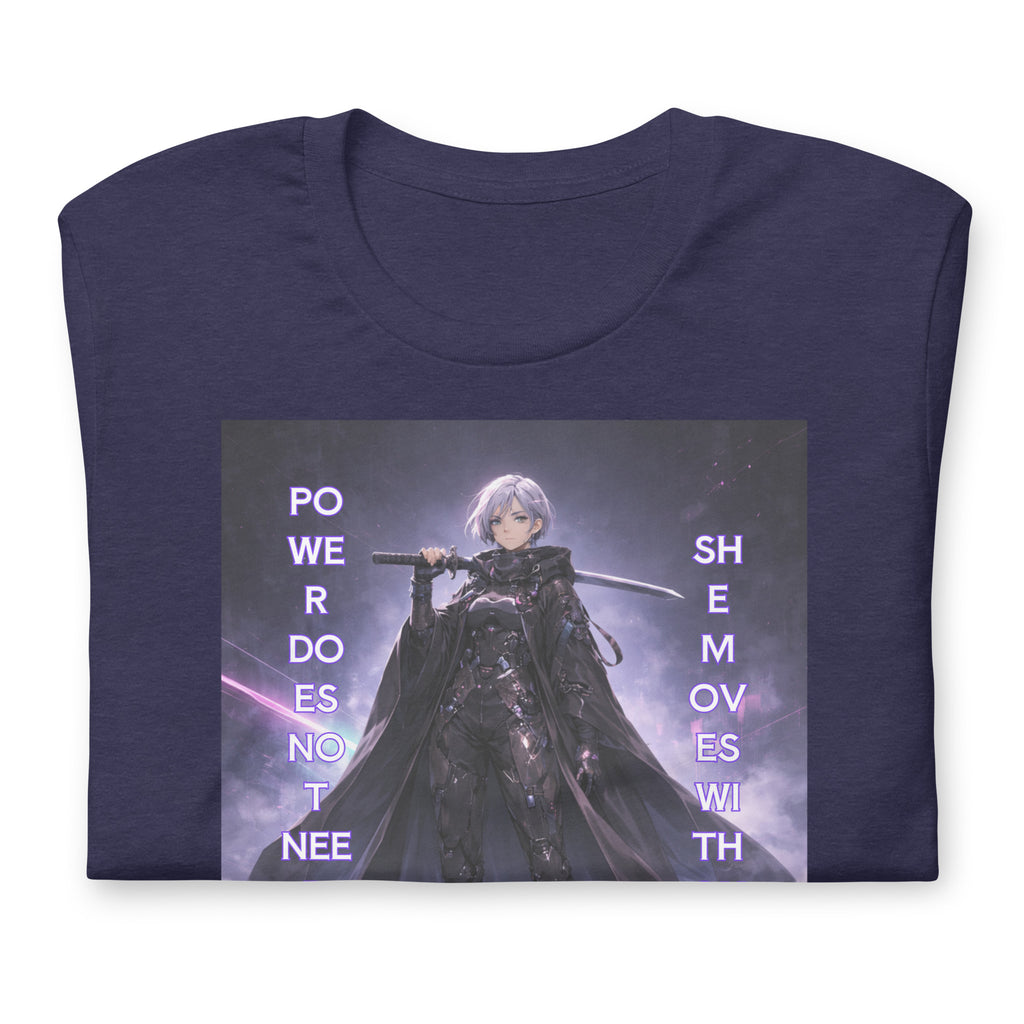 Cyber Ronin Statement T-Shirt – Power Moves Without Fear