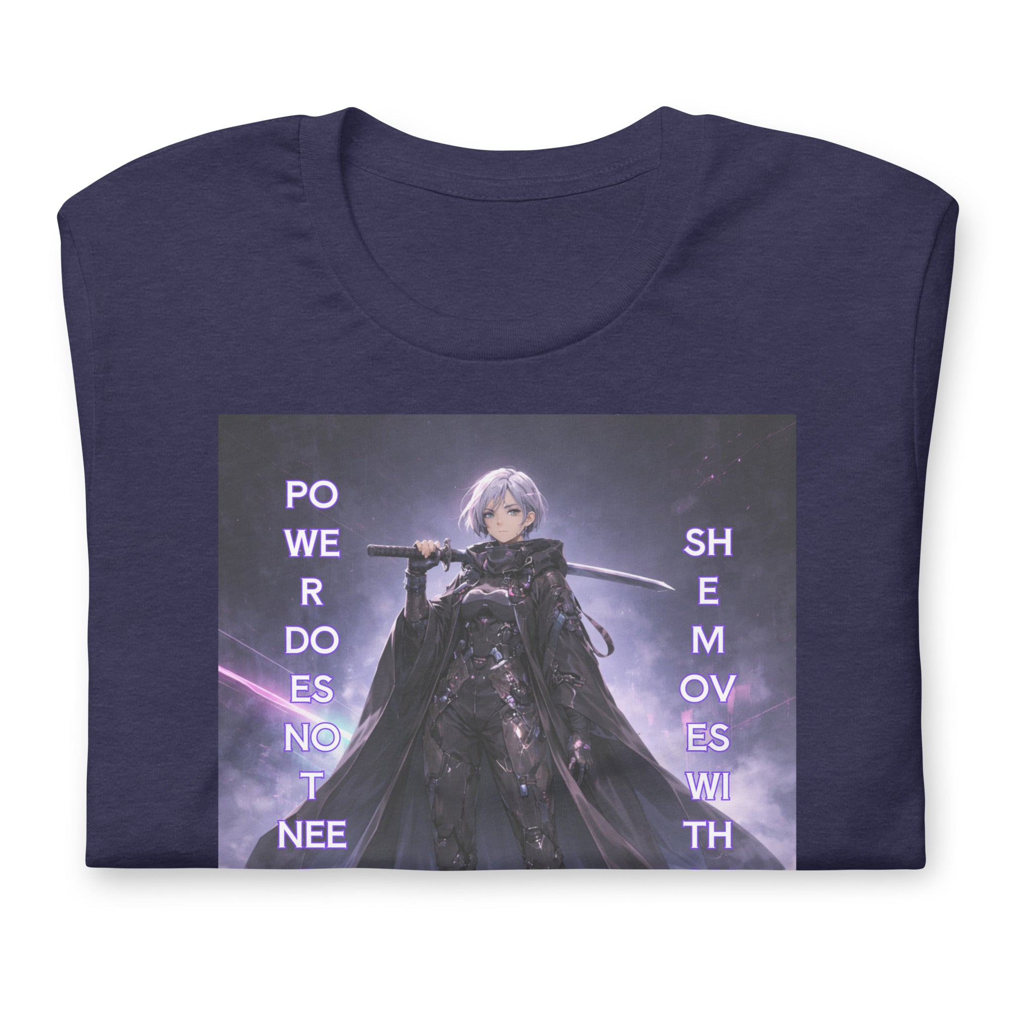 Cyber Ronin Statement T-Shirt – Power Moves Without Fear