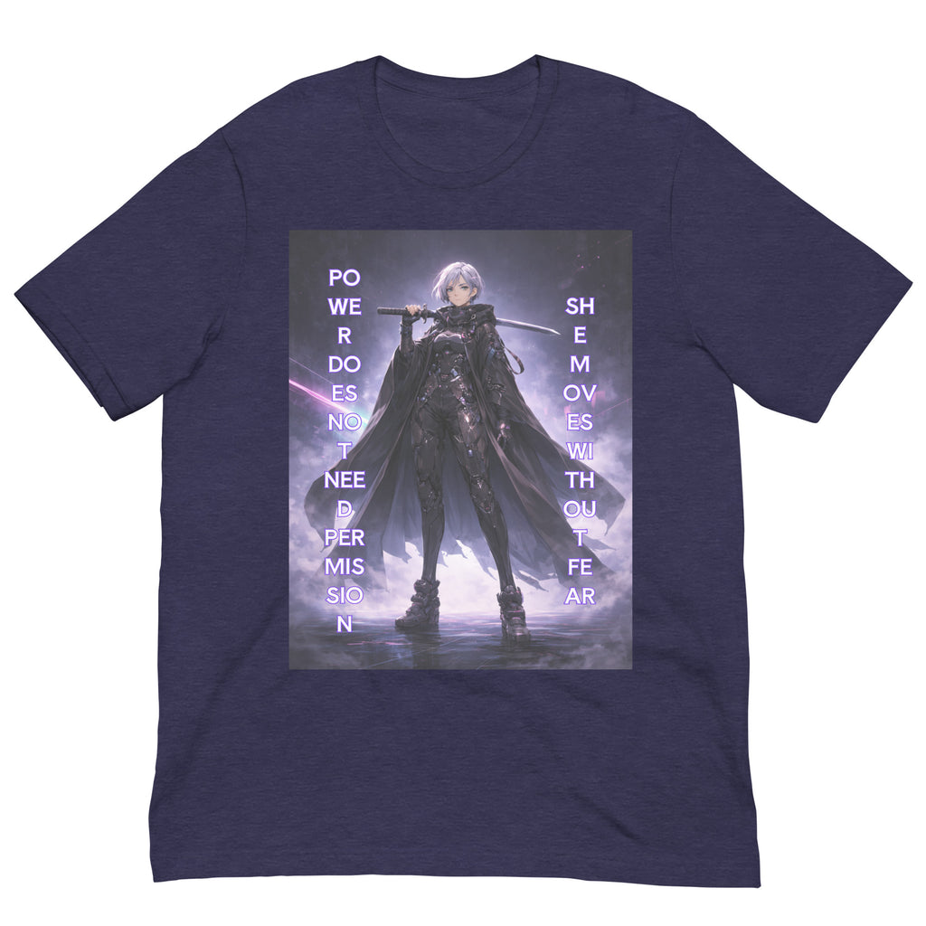 Cyber Ronin Statement T-Shirt – Power Moves Without Fear