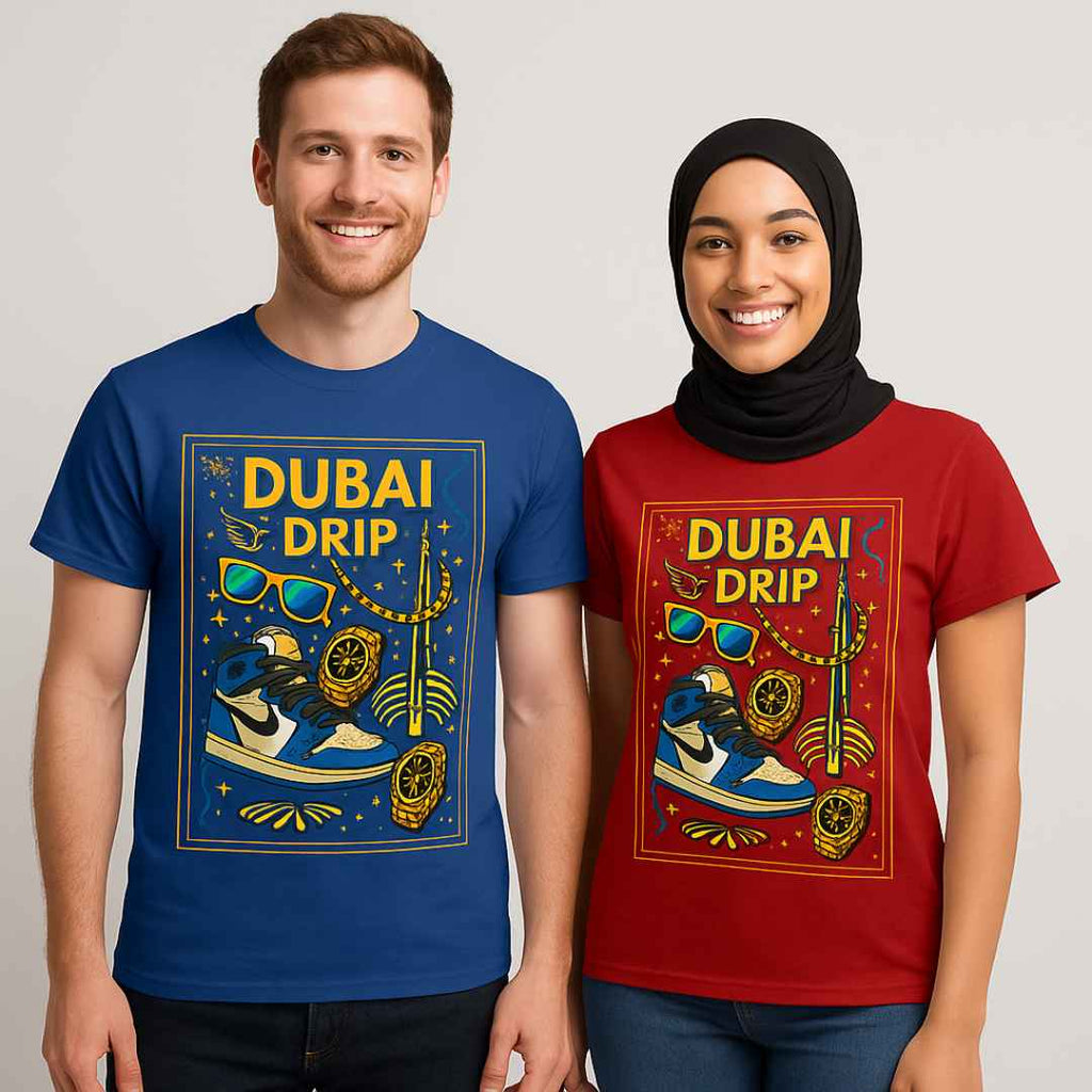 Dubai Drip Streetwear T-Shirt