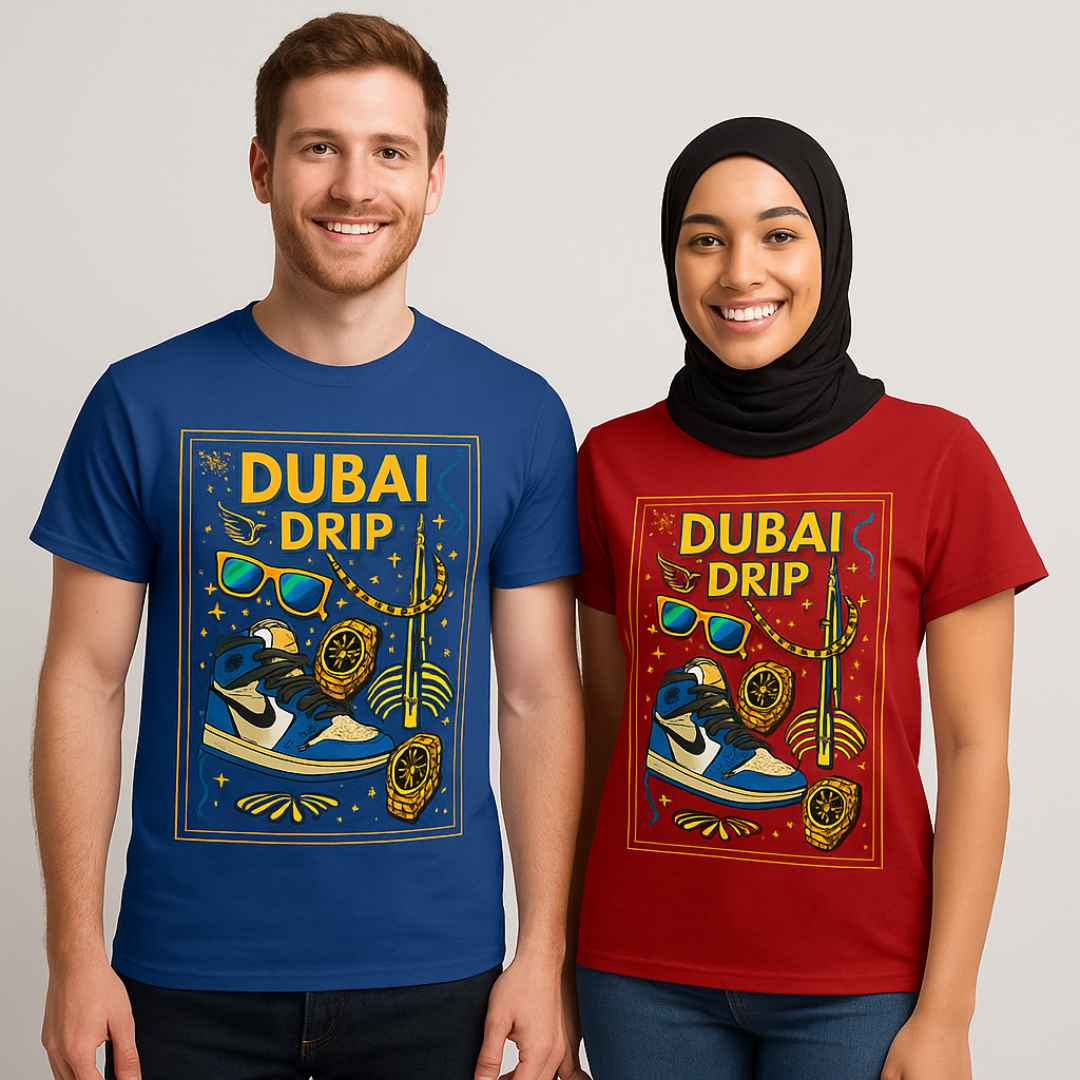 Dubai Drip Streetwear T-Shirt