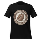 Powered by Caffeine & Qiyam – Faith-Inspired Coffee Lover Islamic T-Shirt