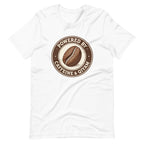 Powered by Caffeine & Qiyam – Faith-Inspired Coffee Lover Islamic T-Shirt