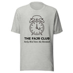 The Fajr Club™ Alarm Clock T-Shirt | Minimal Islamic Streetwear