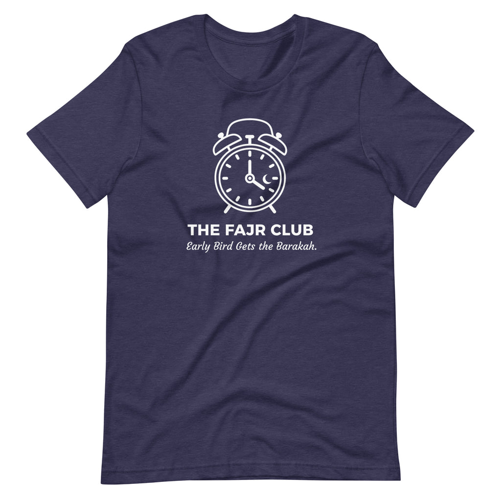 The Fajr Club™ Alarm Clock T-Shirt | Minimal Islamic Streetwear